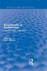 Book cover of Encyclopedia of Romanticism (Routledge Revivals) by Laura Dabundo