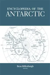 Book cover of Encyclopedia of the Antarctic by Beau Riffenburgh
