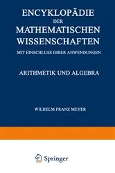 Book cover of Encyklopädie der Mathematischen Wissenschaften mit Einschluss ihrer Anwendungen by Wilhelm Franz Meyer