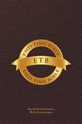 Book cover of End Time Bible by Dr. Felix Jegede