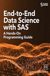 Book cover of End-to-End Data Science with SAS by James Gearheart