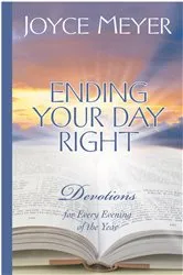 Book cover of Ending Your Day Right by Joyce Meyer