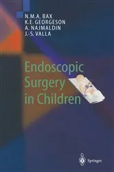 Book cover of Endoscopic Surgery in Children by N.M.A. Bax