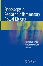 Book cover of Endoscopy in Pediatric Inflammatory Bowel Disease by Luigi Dall'Oglio