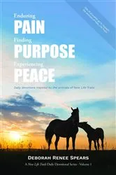 Book cover of Enduring Pain, Finding Purpose, Experiencing Peace by Deborah Renee Spears
