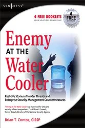 Book cover of Enemy at the Water Cooler by Brian T Contos