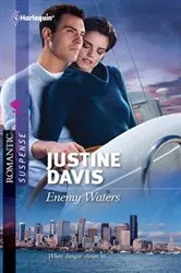 Book cover of Enemy Waters by Justine Davis