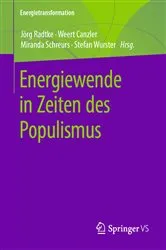 Book cover of Energiewende in Zeiten des Populismus by Jörg Radtke