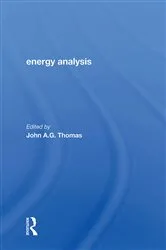 Book cover of Energy Analysis by Roger D K Thomas