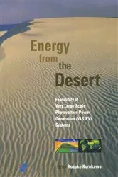 Book cover of Energy from the Desert by Kosuke Kurokawa