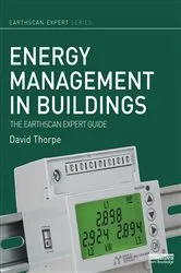 Book cover of Energy Management in Buildings by David Thorpe