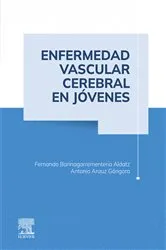 Book cover of Enfermedad vascular cerebral en jóvenes by Fernando Barinagarrementeria Aldatz