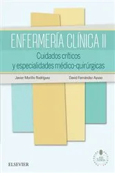 Book cover of Enfermería clínica II by Javier Morillo Rodríguez