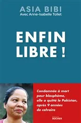 Book cover of Enfin libre ! by Asia Bibi