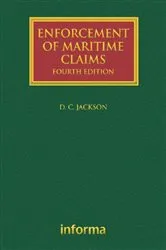 Book cover of Enforcement of Maritime Claims (4th ed.) by David Jackson