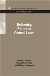 Book cover of Enforcing Pollution Control Laws by Clifford S. Russell