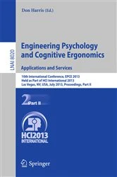 Book cover of Engineering Psychology and Cognitive Ergonomics. Applications and Services by Don Harris