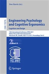 Book cover of Engineering Psychology and Cognitive Ergonomics. Cognition and Design by Don Harris