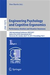 Book cover of Engineering Psychology and Cognitive Ergonomics: Performance, Emotion and Situation Awareness by Don Harris