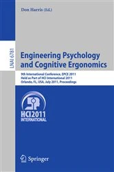 Book cover of Engineering Psychology and Cognitive Ergonomics by Don Harris