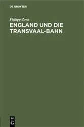 Book cover of England und die Transvaal-Bahn by Unknown