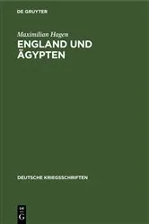 Book cover of England und Ägypten by Maximilian Hagen