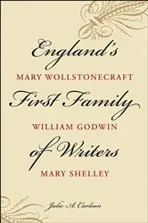 Book cover of England's First Family of Writers by Julie A. Carlson