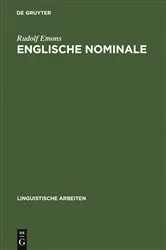 Book cover of Englische Nominale by Rudolf Emons