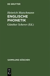 Book cover of Englische Phonetik (2nd ed.) by Heinrich Mutschmann