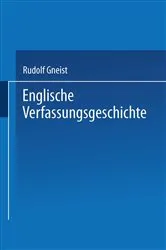 Book cover of Englische Verfassungsgeschichte by Rudolf Gneist