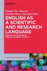 Book cover of English as a Scientific and Research Language by Ramón Plo Alastrué