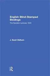 Book cover of English Blind Stamped by J. Basil Oldham