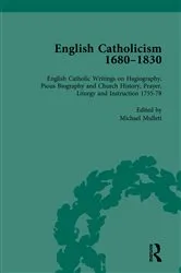 Book cover of English Catholicism, 1680-1830, vol 4 by Michael Mullett