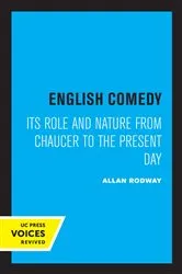 Book cover of English Comedy by Allan Rodway