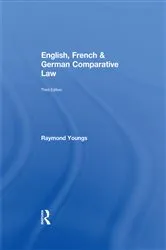Book cover of English, French & German Comparative Law (3rd ed.) by Unknown