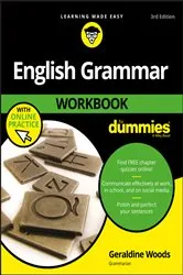 Book cover of English Grammar Workbook For Dummies with Online Practice (3rd ed.) by Unknown