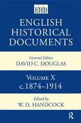 Book cover of English Historical Documents (2nd ed.) by W.D. Handcock