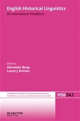 Book cover of English Historical Linguistics. Volume 1 by Alexander Bergs