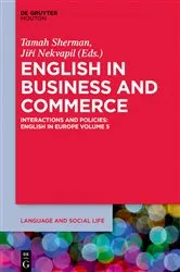 Book cover of English in Business and Commerce by Tamah Sherman