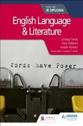Book cover of English Language and Literature for the IB Diploma by Lindsay Tandy