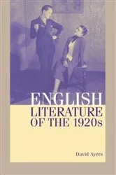 Book cover of English Literature of the 1920s by David Ayers