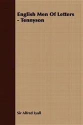 Book cover of English Men Of Letters - Tennyson by Unknown