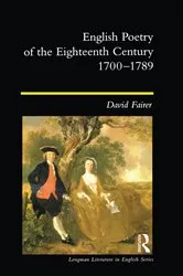 Book cover of English Poetry of the Eighteenth Century, 1700-1789 by David Fairer