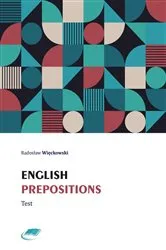 Book cover of English Prepositions Test by Radoslaw Wieckowski