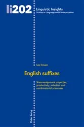 Book cover of English suffixes by Maurizio Gotti