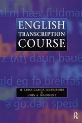 Book cover of English Transcription Course by Unknown