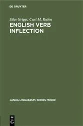 Book cover of English Verb Inflection by Silas Griggs