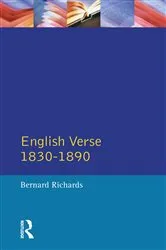 Book cover of English Verse 1830 - 1890 by Bernard Richards