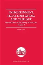 Book cover of Enlightenment, Legal Education, and Critique by Unknown