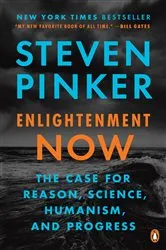 Book cover of Enlightenment Now by Steven Pinker